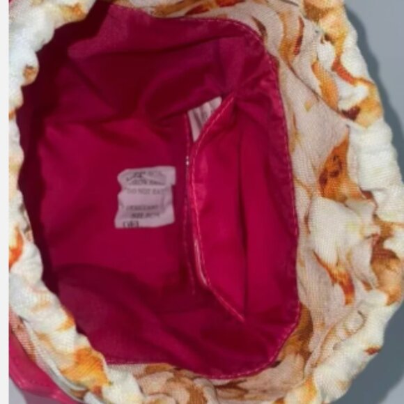 Betsey Johnson Popcorn Cross Body Purse - Tie Close Bet2 - Picture 4 of 9